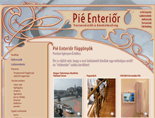 Tablet Screenshot of pie-enterior.hu